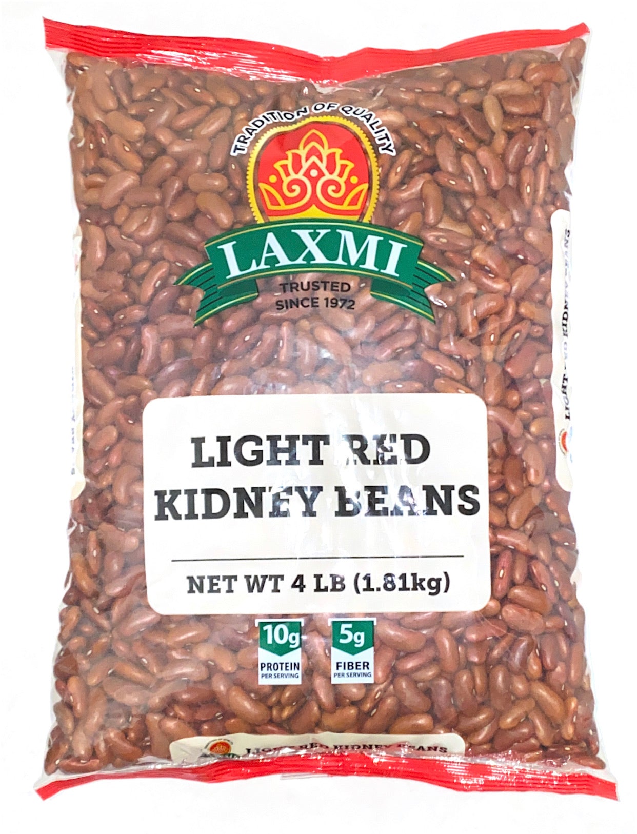 Buy Online Laxmi Dark Red Kidney Beans - 2 lbs (2 lb bag) -   1137506
