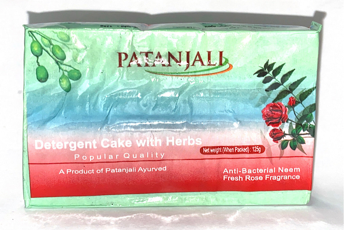 Buy patanjali Detergent Cake Popular 125gm(Pack of 8) Online @ ₹48 from  ShopClues